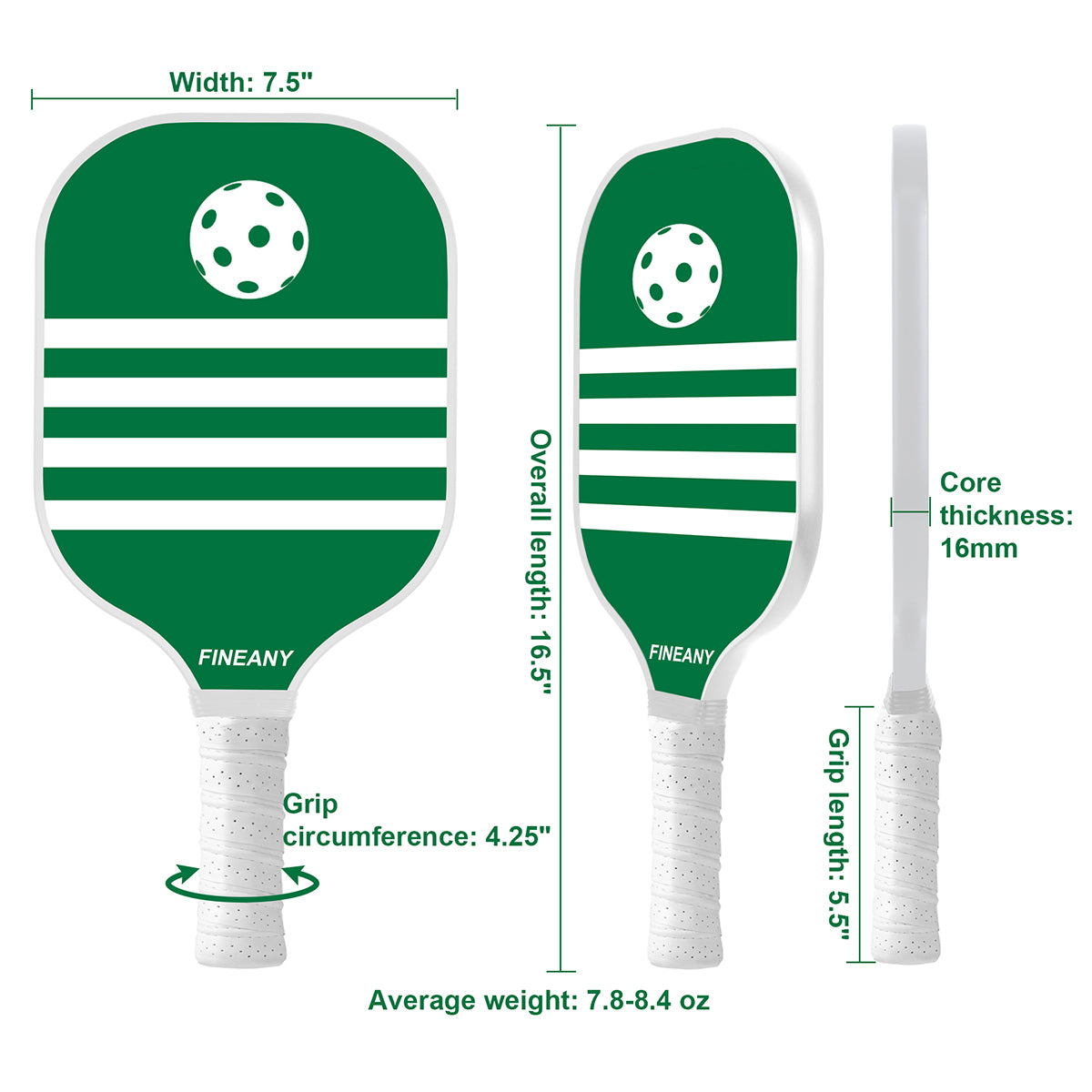 King Vibe Carbon Fiber Pickleball Paddle